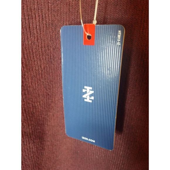 Izod 1/4 Zip Pullover Sweater Maroon Size XL‎ - Picture 4 of 6